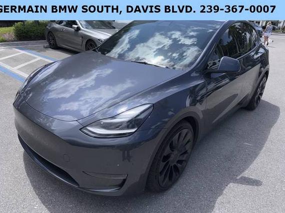 TESLA MODEL Y 2022 7SAYGDEF5NF378216 image